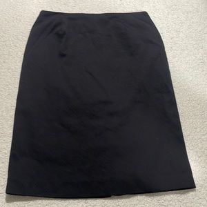 Black knee length Skirt Size 6